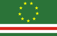 Flag of the All-National Congress of the Chechen People.svg