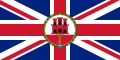 Флаг британского губернатора Гибралтара.
