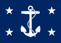 Флаг министра ВМС США