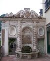 Уголок первого ботанического сада Giardino della Minerva в Салерно