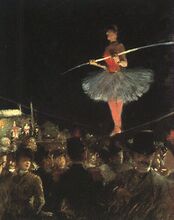 Танцовщица на проволоке, 1895