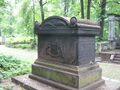 Надгробие Фридриха Теодора Шуберта с другой стороны