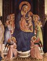 Фра Анджелико, Мадонна Сан - Доменико, Фьезоле , 1428-30.