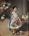 Portrait de la petite comtesse Antonietta Negroni Prati Morosini, Francesco Hayez, 1858,