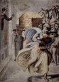 Франческо Сальвиати, танец царя Давида, палаццо Саккетти, фреска