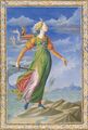 Аллегория Карфагена. Миниатюра из "Пуники" Силио Италика, ок. 1450, Гос. Эрмитаж, Санкт Петербург