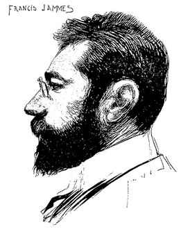 Жан Вебер. Портрет Франсиса Жамма (1898)