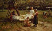Сбор яблок (1880)
