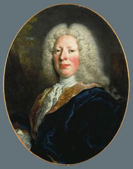 портрет граф Рутовского кисти художника Никола де Ларжильера, 1729, сегодня находится в Детройтском институте искусств