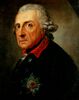 Фридрих II Великий. На его службе композитор пребывал с 1734 по 1741 год.