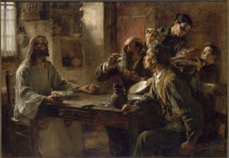 «Друг смиренных» («Ужин в Эммаусе») (1892), Музей изящных искусств (Бостон).