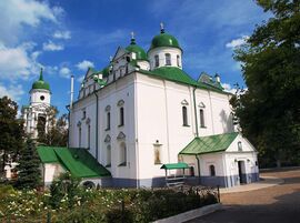Frol Nunnery Voznesenskayay Church Kyiv.JPG