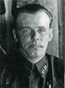 Ф. И. Эйхманс, 1930-е; на фото знаки различия сотрудника ОГПУ 13 категории (применялись до 1935 года)