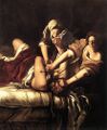 «Юдифь», картина Артемизии Джентилески (экспрессивное толкование темы в эпоху барокко под влиянием Караваджо)