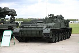 Гусеничный минный заградитель ГМЗ-3 на шасси СУ-100П.