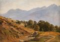 Горный пейзаж в Тироле (1838)