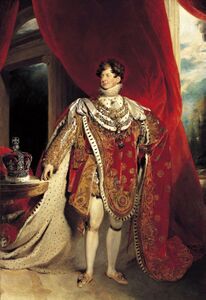 Король Великобритании Георг IV.