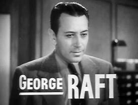 Джордж Рафт в трейлере к фильму «Невидимые полосы» (1939)