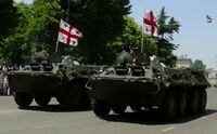 Georgian BTR-80s, Independence day cropped.jpg