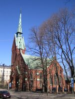 Немецкая Реформатская церковь в Хельсинки. 1864