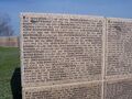 Гранитный куб с именами погибших немецких солдат