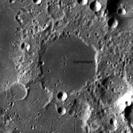 Снимок зонда Lunar Reconnaissance Orbiter.