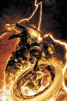 Ghost Rider vol. 4 #1 (2005) Художник: Клейтон Крэйн
