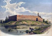Лидский замок (В. Грязнов, первая половина XIX века)