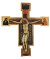 Расписной крест. 1330-е гг. Церковь Сан Феличе, Флоренция.