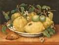 Оса на картине «Натюрморт с чашей цитронов» итальянской художницы Джованны Гарцони (1600–1670)
