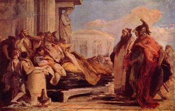 Джованни Баттиста Тьеполо. «Смерть Дидоны», между 1757 и 1760 годами