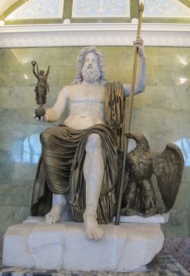 Статуя Зевса-Юпитера. I век. Эрмитаж. Санкт-Петербург.