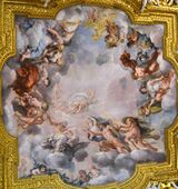 Роспись зала Юпитера. Палаццо Питти, Флоренция