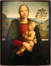 Madonna col bambino (около 1510) - Музей Сан Пьетро (Колле-ди-Валь-д'Эльза)