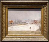 Зимний пейзаж. 1880. Лондонская национальная галерея.