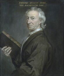 Г. Кнеллер. Портрет Джона Ивлина. 1687 Королевское общество, Лондон