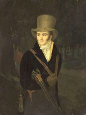 Портрет работы Жана-Батиста Изабе, до 1813 г.