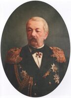Портрет контр-адмирала Дмитрия Захаровича Головачёва, около 1890 г. (ЦВММ)