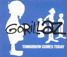 Обложка альбома Gorillaz «Tomorrow Comes Today» (2000)