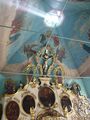 с. Городище. Фрагмент деревянного иконостаса Знаменской церкви