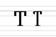 Greek letter archaic sampi on font lines.svg