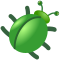 Green bug.svg