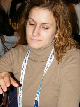 Во время шахматной олимпиады 2008 г.