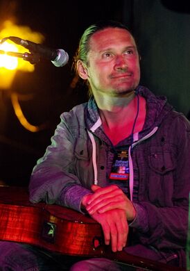 Григорий Данской на XLI Грушинском фестивале (июль 2014, Самара)