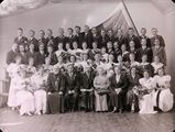 Группа выпускников и преподавателей Таллинской Русской гимназии, 1937 год