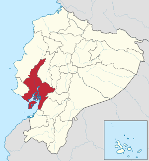 Гуаяс на карте