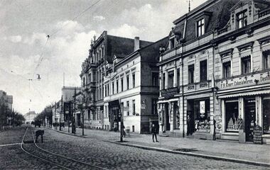 Берлинер Штрассе в 1920