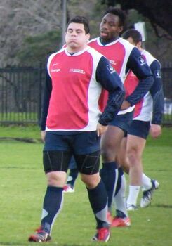 Гийом Гирадо на тренировке сборной (23 июня 2009, Сидней)