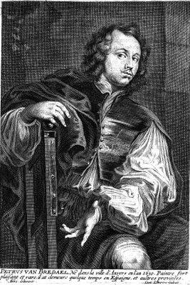 Художник на гравюре 1662 года