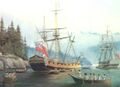 «Открытие[en]» — первый европейский корабль, прибывший на Тихоокеанский Северо-Запад